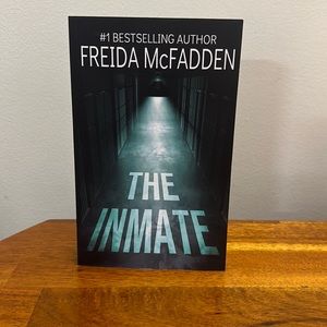 Freida McFadden paperback copy of “The Inmate”